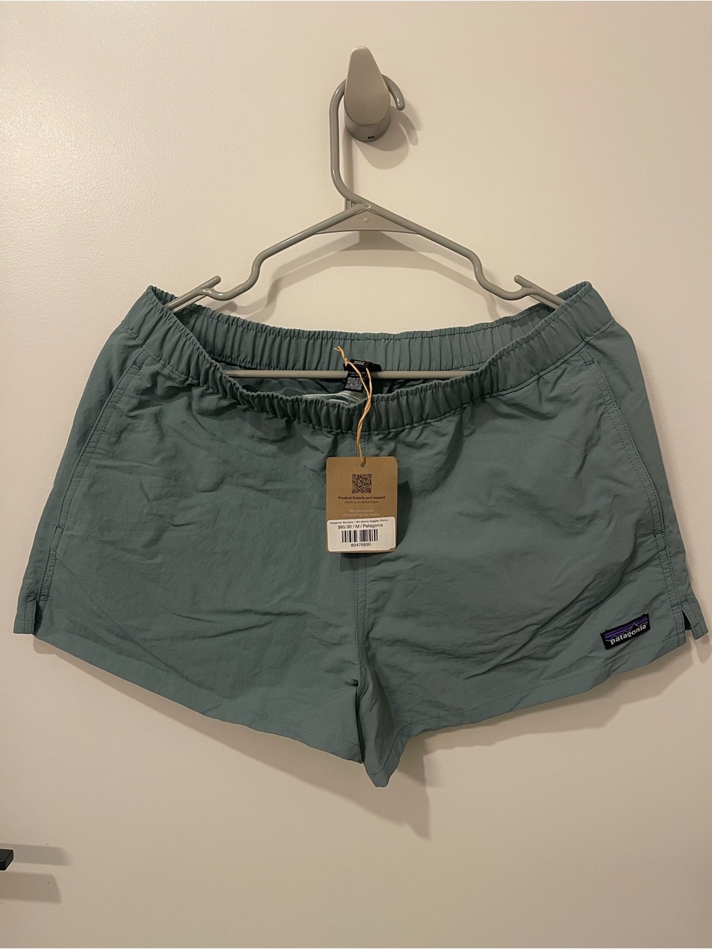 Patagonia Women’s Athletic Shorts — Sage Teal